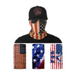 American Patriot Multiple Use Face Cover Neck Tube 3PCS Flashark