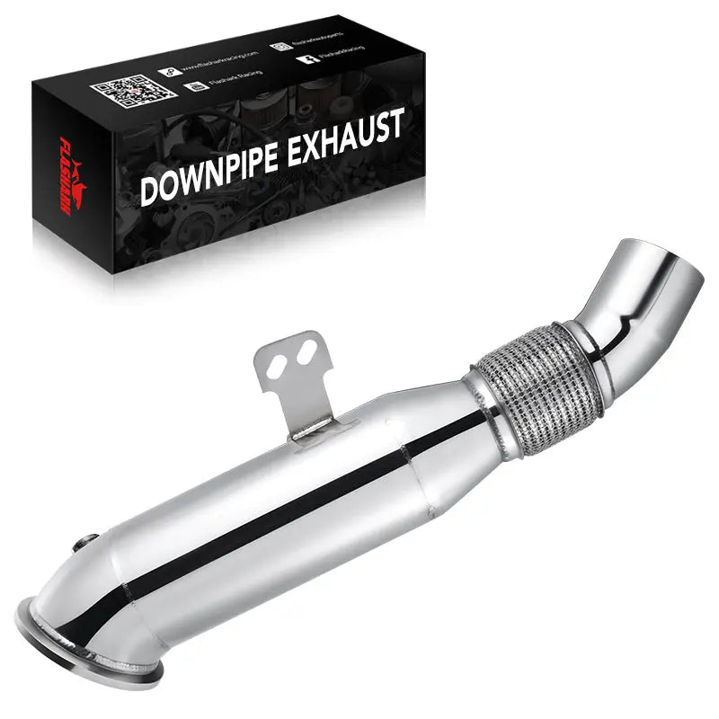 Flashark Catless Downpipe Exhaust Direct Fit Upgrade for 2020-2024 Toyota A90 Supra (B58 Engine)