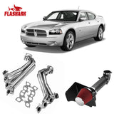 Long Tube Headers for 2005-2011 Dodge Challenger/Charger/Magnum & Chrysler 300C/300S 5.7L/6.1L Hemi V8