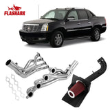 Long Tube Headers for 2007-2014 Chevrolet Silverado 1500/2500/3500 Tahoe/Avalanche丨GMC Sierra 1500/2500/3500 Yukon丨Cadillac Escalade丨4.8L/5.3L/6.0L/6.2L Vortec V8
