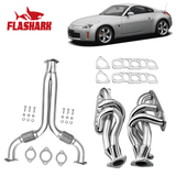 Y Pipe Downpipe Exhaust/Test Pipes for 2003-2009 Nissan 350Z 3.5L 2005, 2007 Infiniti G35