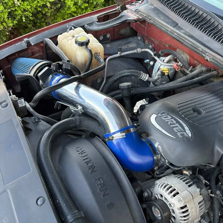 Cold Air Intake Kit For 1999-2006 Sierra, Silverado, Yukon, Tahoe, Suburban, Avalanche, Escalade 4.8/5.3/6.0L Vortec V8 Flashark