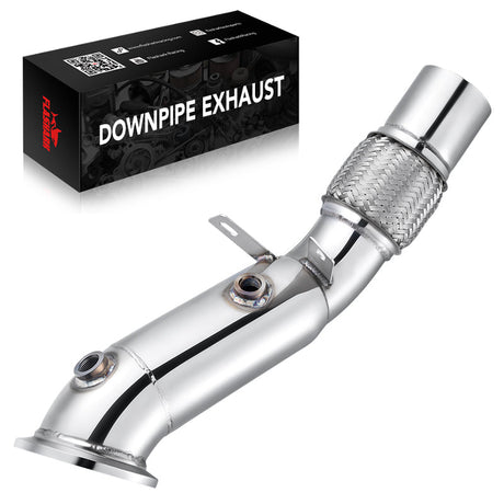 Flashark Catless Downpipes for 2016-2021 BMW B48 (G/F Chassis) 120i/220i/230i/320i/330e/330i/420i/430i/630i/730i & xDrive Flashark