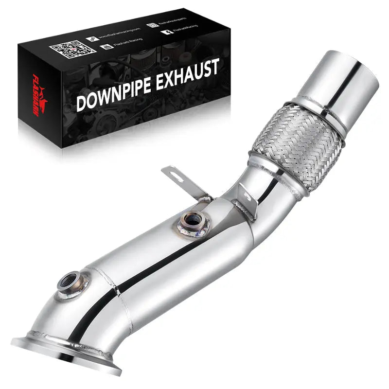 Flashark Catless Downpipes for 2016-2021 BMW B48 (G/F Chassis) 120i/220i/230i/320i/330e/330i/420i/430i/630i/730i & xDrive