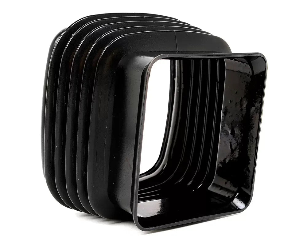 ACP Fresh Air Vent Duct for Ford Mustang Mercury Cougar 1971-1973 Black Plastic