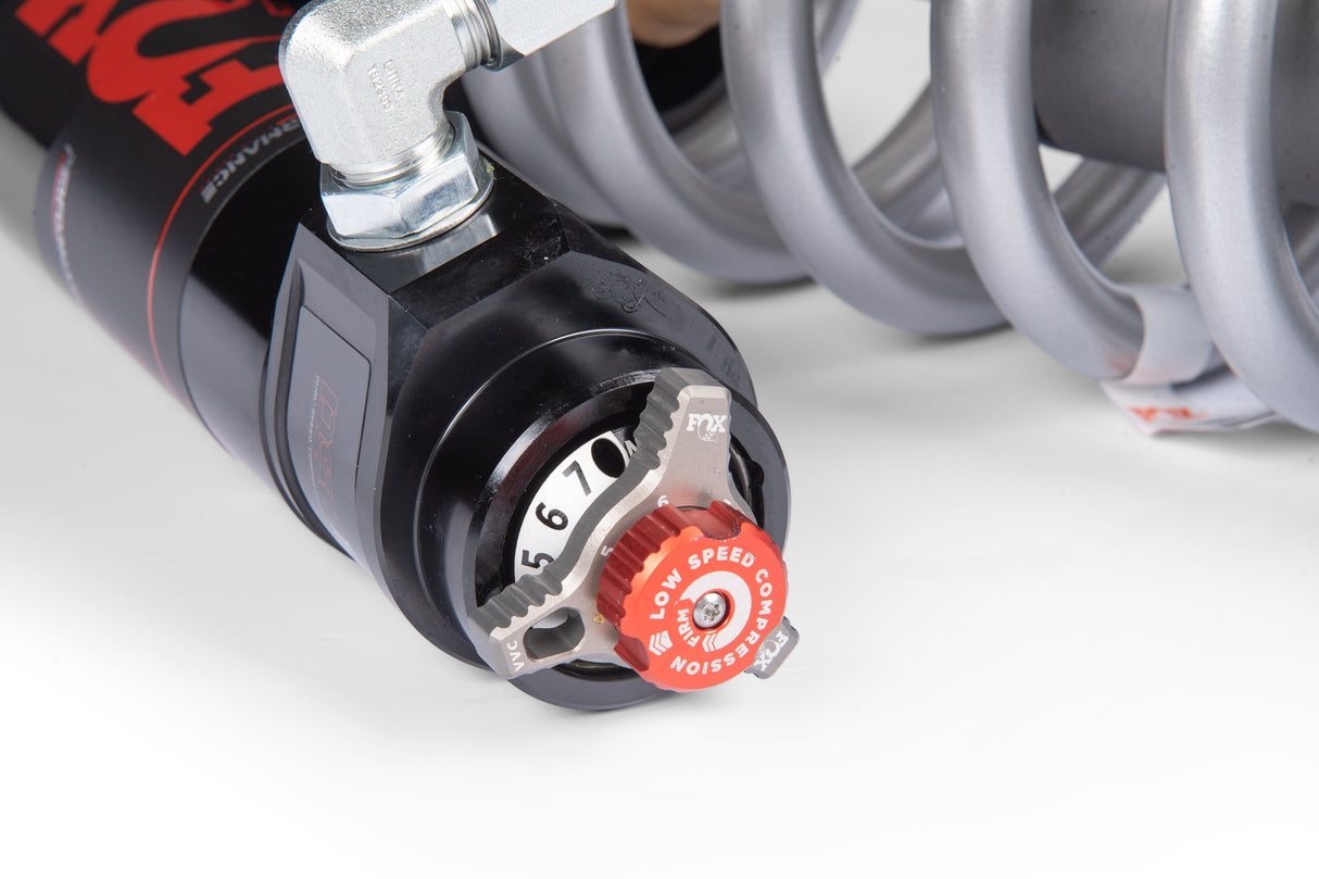 FOX 2.5 Coilover Shocks w/ DSC Reservoir Adjuster | 1-3 Inch Lift | Performance Elite Series | Toyota Tacoma (24-25) FOX