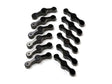 Fleece FPE-BRAB-D1 Billet Rocker Arm Bridge Set, 2001-2019 GM 6.6L Duramax, LB7 LLY LBZ LMM LML L5P Fleece Performance