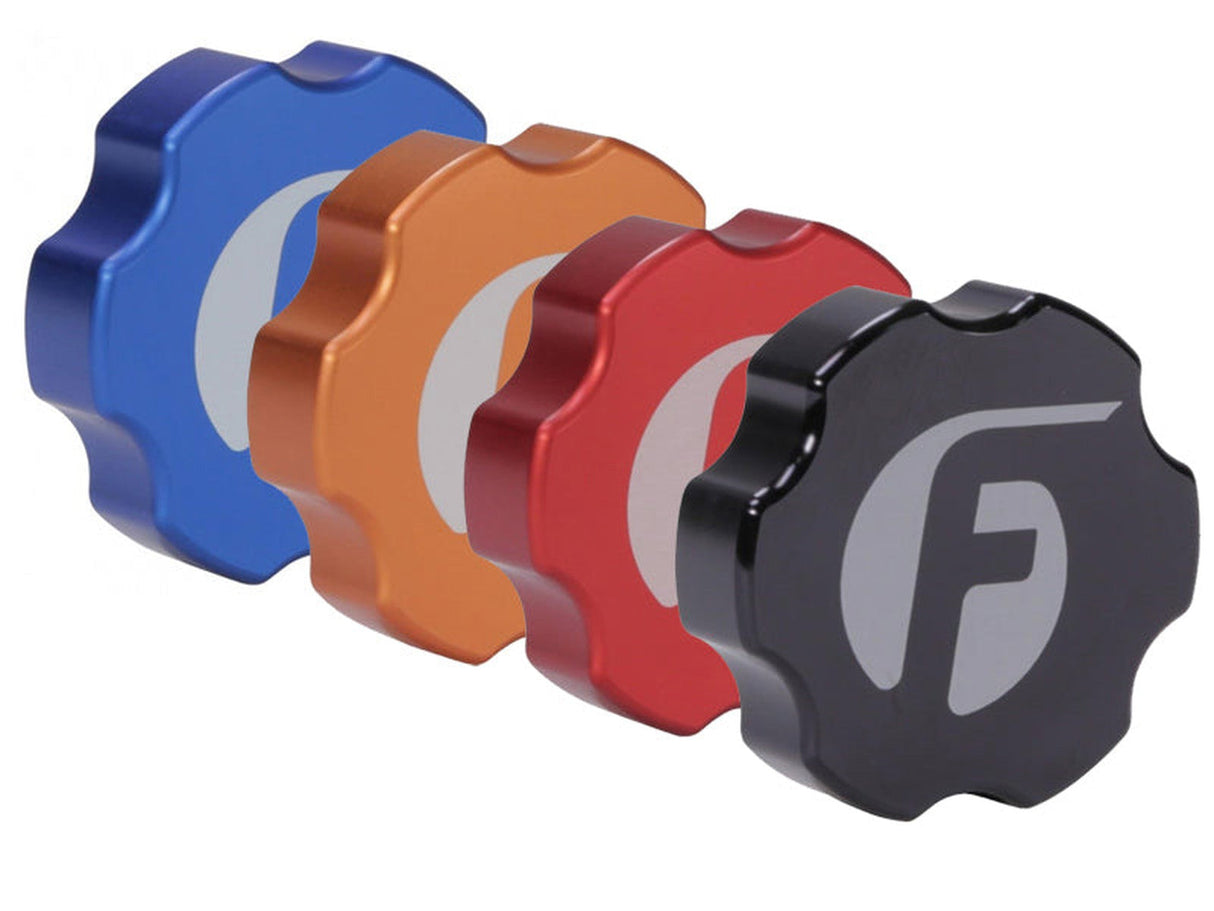Fleece FPE-OC-CR-F Billet Oil Cap Cover, 2003-2016 Dodge 5.9L/6.7L Cummins Fleece Performance