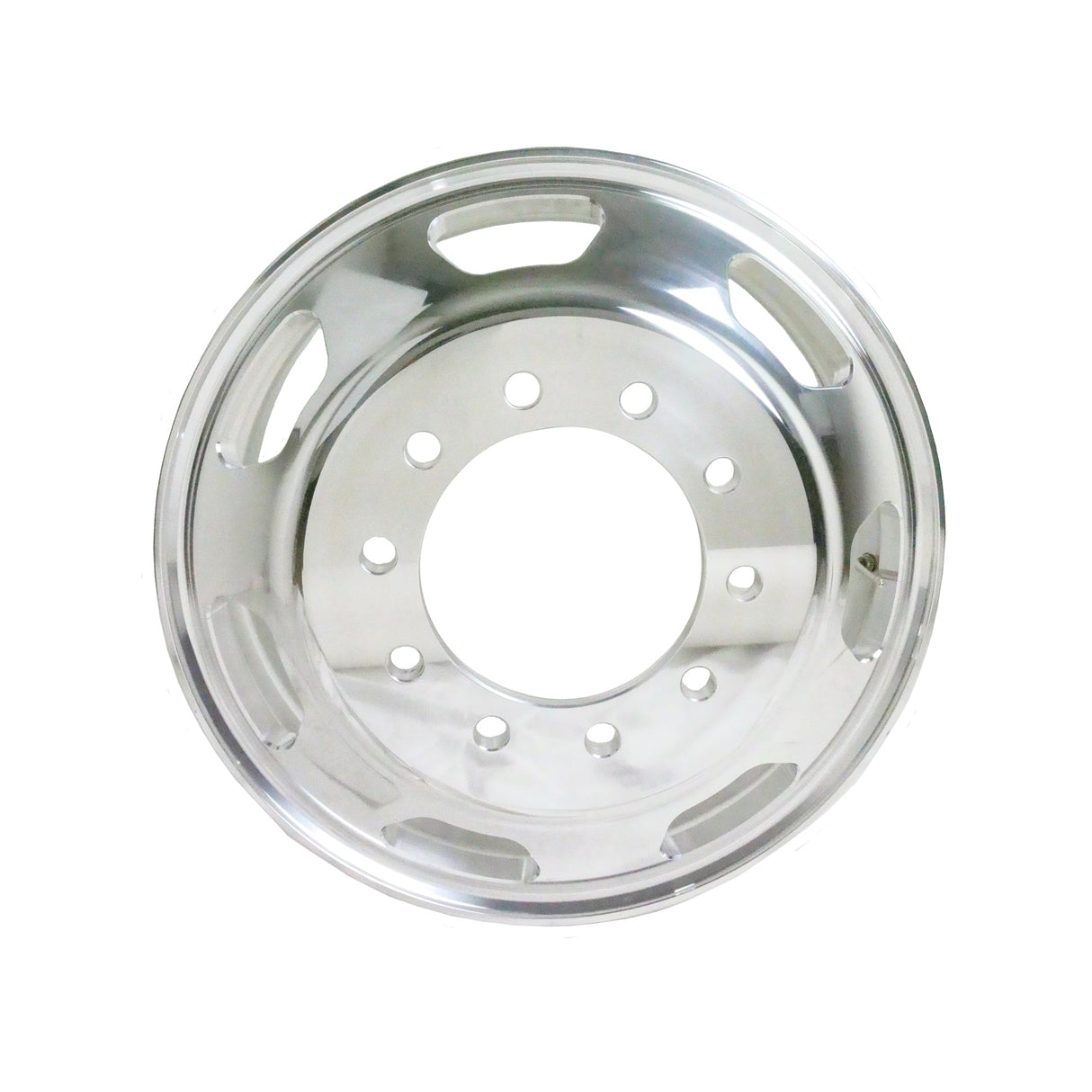 22.5 x 8.25 Kenworth Stylized 2pcs Truck Wheels Forged Aluminum Rims Both-Side Polished Mirror 7 Holes