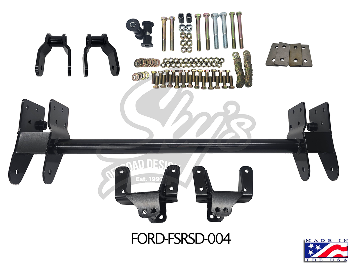 Shackle Reversal Kits (Super Duty spring) - 1992-1997 Ford F250/F350 Sky's Offroad Design