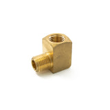 1/4" NPT Male to 1/4" NPT Female Elbow Fitting HornBlasters