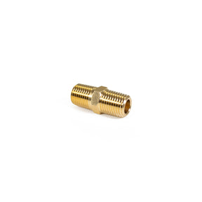 1/4" Male NPT to 1/4" Male NPT Hex Nipple HornBlasters