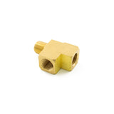 1/4" NPT Brass Run Tee Fitting HornBlasters