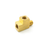 1/4" NPT Brass Run Tee Fitting HornBlasters