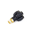 1/4" Male NPT to 4x 5/16" PTC Fitting (Banjo) HornBlasters