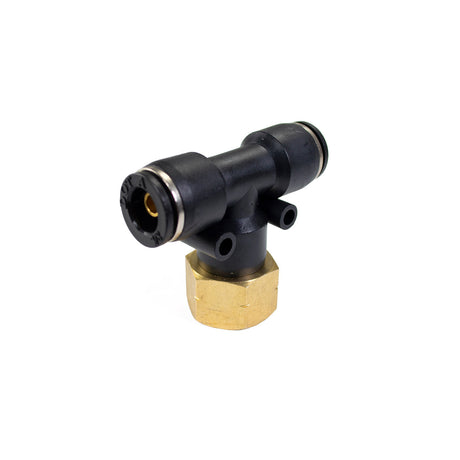 3/8" Female NPT to 3/8" PTC Union Tee HornBlasters