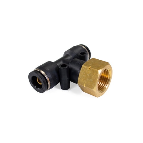 3/8" Female NPT to 3/8" PTC Union Tee HornBlasters