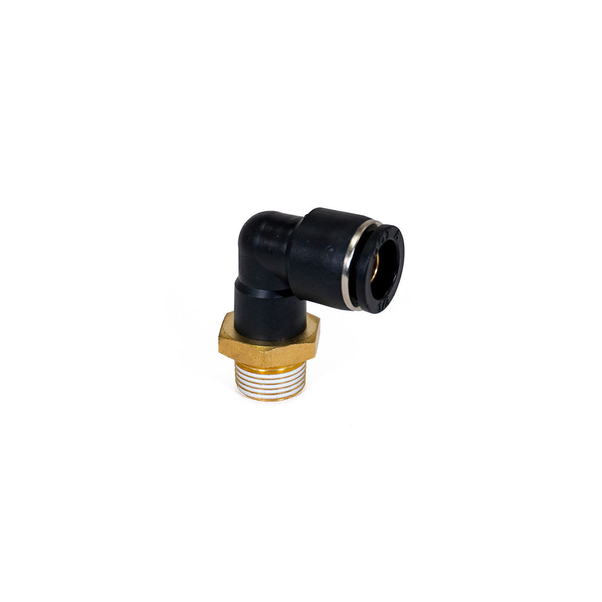 3/8" Male BSPT to 1/2" PTC Elbow Fitting HornBlasters