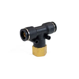 1/2" Female NPT to 1/2" PTC Union Tee Fitting HornBlasters