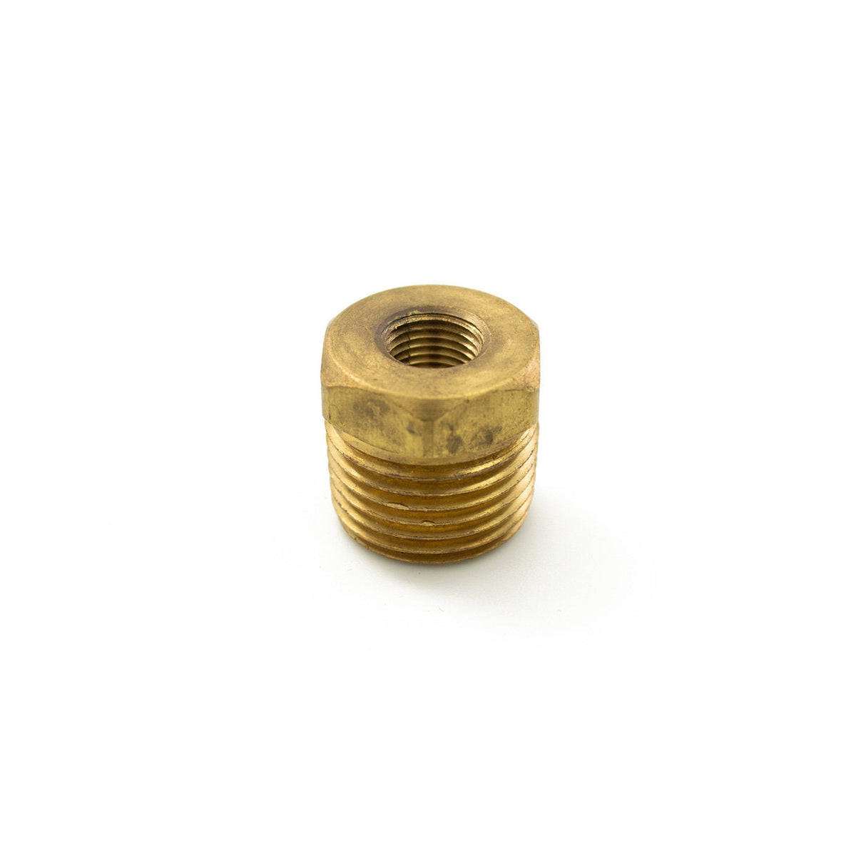 1/2" Male NPT to 1/8" Female NPT Reducer Fitting HornBlasters