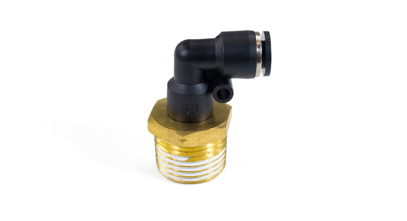 1/2" Male NPT to 1/4" PTC Elbow Fitting