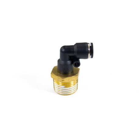 1/2" Male NPT to 1/4" PTC Elbow Fitting HornBlasters