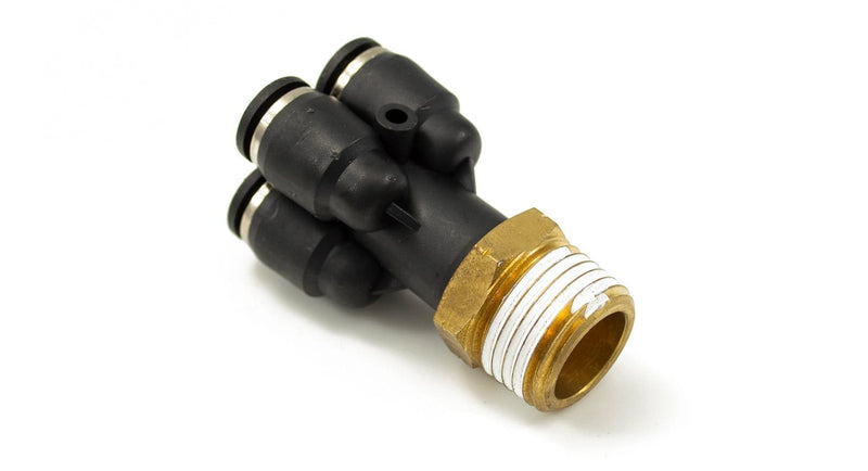 1/2" Male NPT to 4x 5/16" PTC Fitting (Shocker XL Banjo)