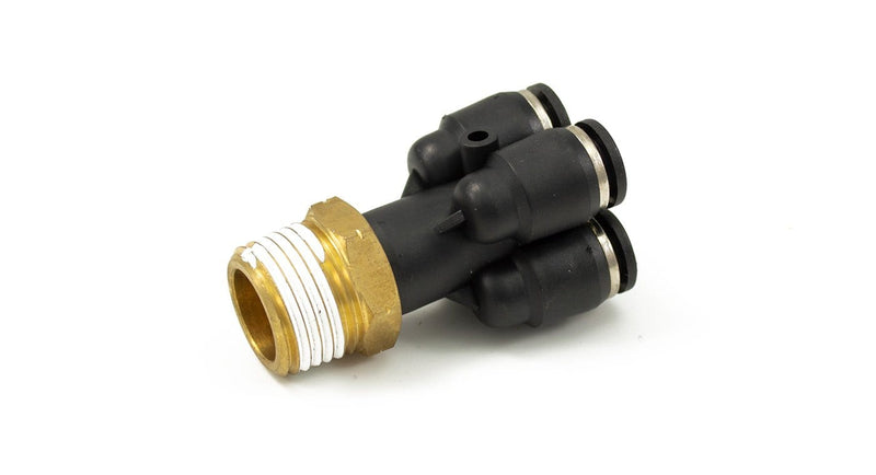 1/2" Male NPT to 4x 5/16" PTC Fitting (Shocker XL Banjo)