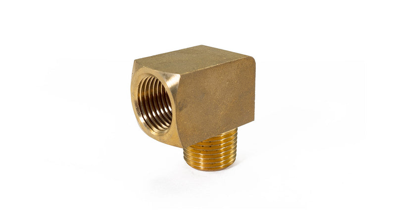 1/2" Male NPT to 1/2" Female NPT Elbow Fitting