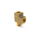 1/2" NPT Brass Run Tee Fitting HornBlasters
