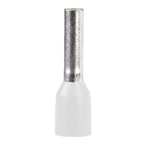 Ferrule White Wire Connector 22 AWG (0.50mm²) TekShack