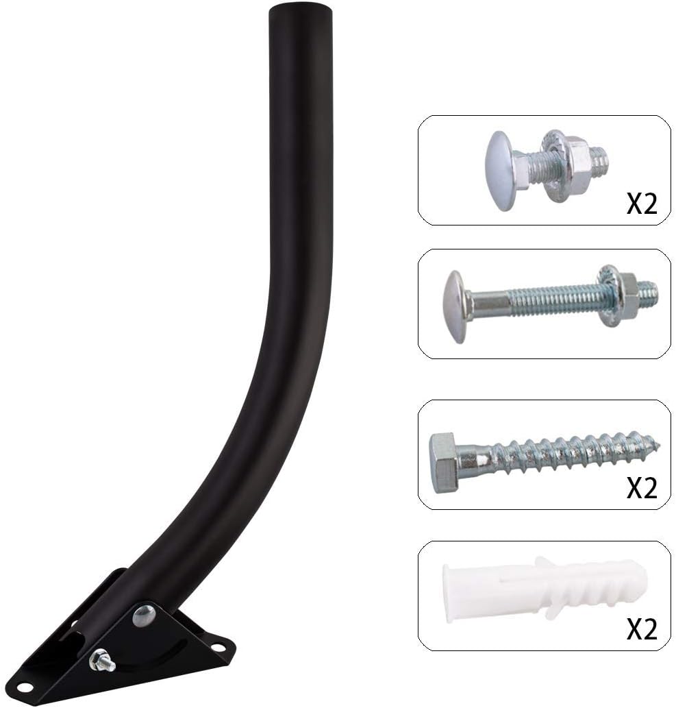 Attic Adjustable Weatherproof Outdoor TV Antenna Mounting Pole 1byone