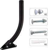 Attic Adjustable Weatherproof Outdoor TV Antenna Mounting Pole 1byone