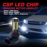 9005 H4 H7 H11 LED Fog Light Bulbs 15W 6000K | 2 Bulbs for 2005-2015 Toyota Tacoma 2008-2010 Toyota Highlander and More Flashark
