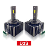 D1S D3S D8S LED Headlight Bulbs 70W 8600LM 6000K White | 2 Bulbs