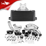 Flashark Intercooler + Piping Kit for 2010–2015 Chevrolet Camaro LS3 V8 (Single Turbo NA-T Swap)