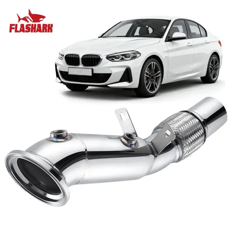 Flashark Catless Downpipes for 2016-2021 BMW B48 (G/F Chassis) 120i/220i/230i/320i/330e/330i/420i/430i/630i/730i & xDrive
