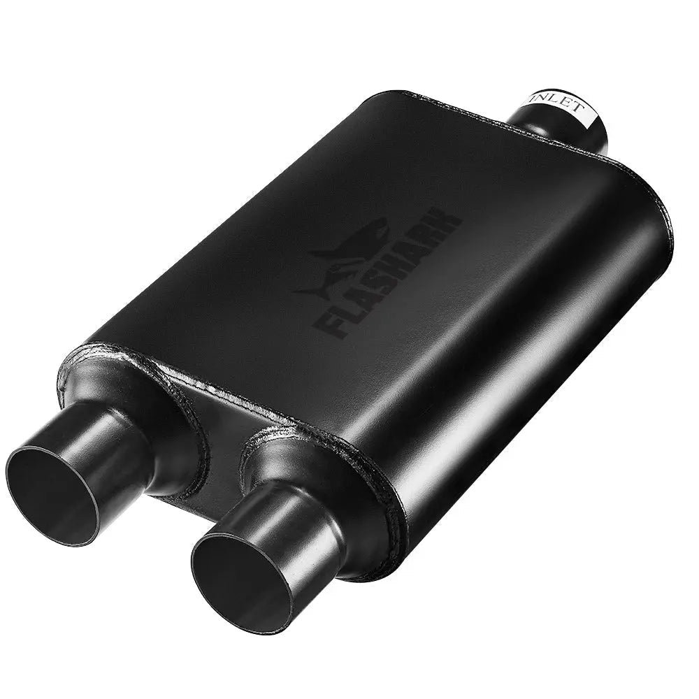 Super 44 Series Center In Dual Out Exhaust Muffler | Flashark Flashark