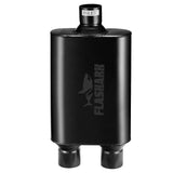 Super 44 Series Center In Dual Out Exhaust Muffler | Flashark Flashark