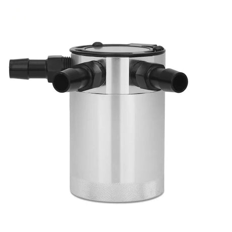 Flashark Universal Aluminum Racing Baffled 3-Port Oil Catch Can Flashark