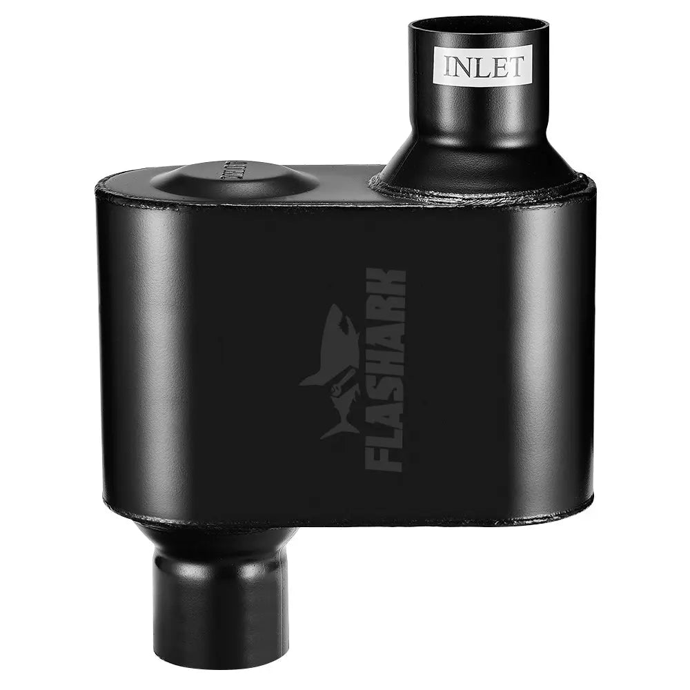 Super 10 Series 2.5 3.0 Inches Offset In Offset Out Exhaust Muffler | Flashark