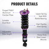 For 1989-2005 Mazda Miata MX5 Coilover Shock Absorbers Struts 4PCS