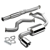 For 1990-1991 Honda CRX 1.5L 4" Rolled Muffler Tip Racing Catback Exhaust System