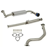1988-1991 Honda CRX 1.5L 4.5" Burnt Muffler Tip Racing Catback Exhaust System Flashark