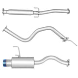1992-1995 Honda Civic 1.5L 4.5 Inches Burnt Muffler Tip Racing Catback Exhaust System Flashark