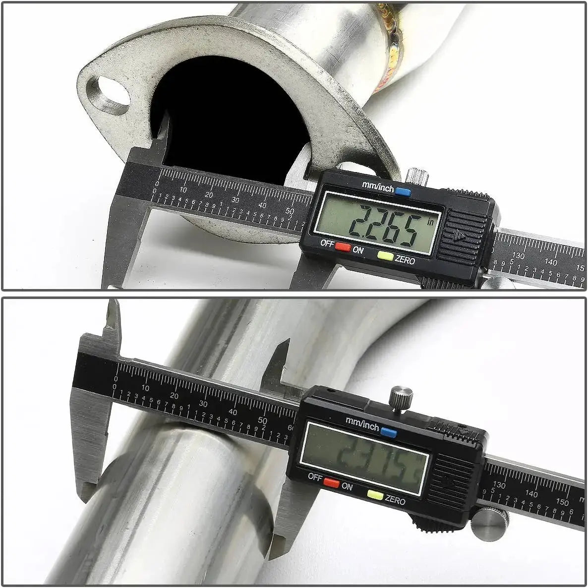 1992-1995 Honda Civic 1.5L 4.5 Inches Burnt Muffler Tip Racing Catback Exhaust System Flashark