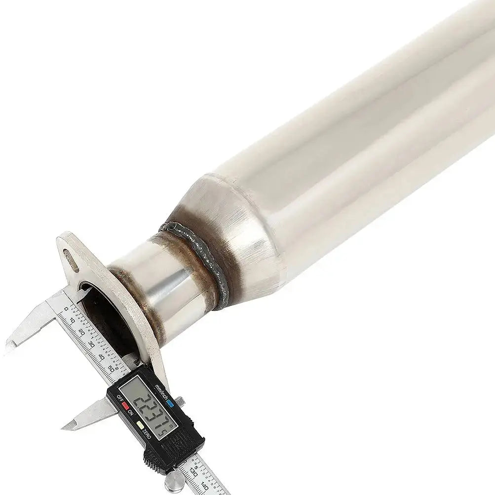 1992-1995 Honda Civic 1.5L 4 Inches Rolled Muffler Tip Racing Catback Exhaust System（3-Door Only） Flashark
