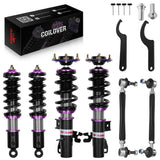 For 2007-2015 MINI Cooper FWD (R56/R57/R58/R59) 32-Way Damping Coilover Shock Absorbers Struts | Flashark