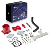 For 2010-2014 6.7L Dodge Ram Cummins EGR Throttle Valve Cooler Delete Kit Flashark