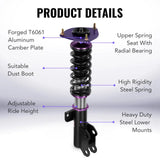 For 2017-2020 Hyundai Elantra Sedan (AD) 32-Way Damping Coilover Shock Absorbers Struts | Flashark